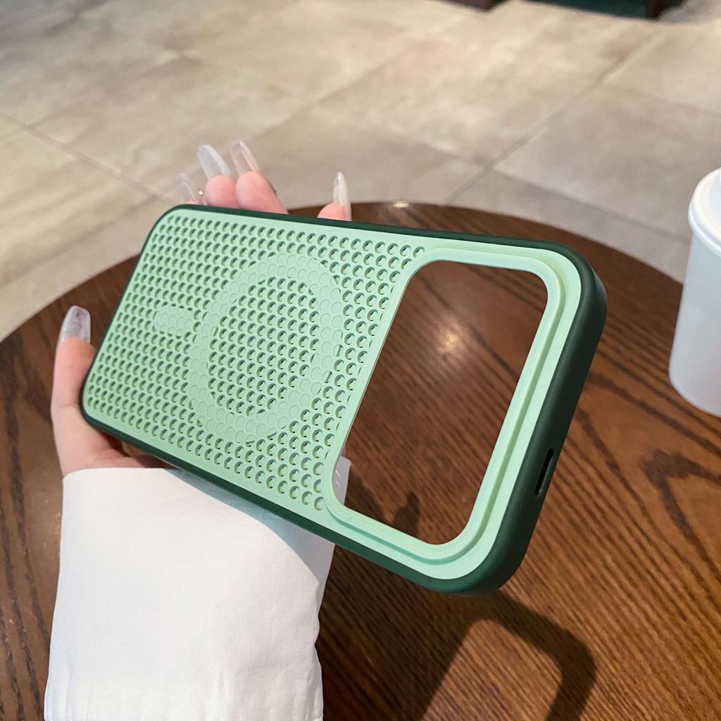 Summer Redmi K11Promax Mobile Phone Case Two-color Honeycomb Heat Dissipation Redmi K81Pro Magnetic Protective Case