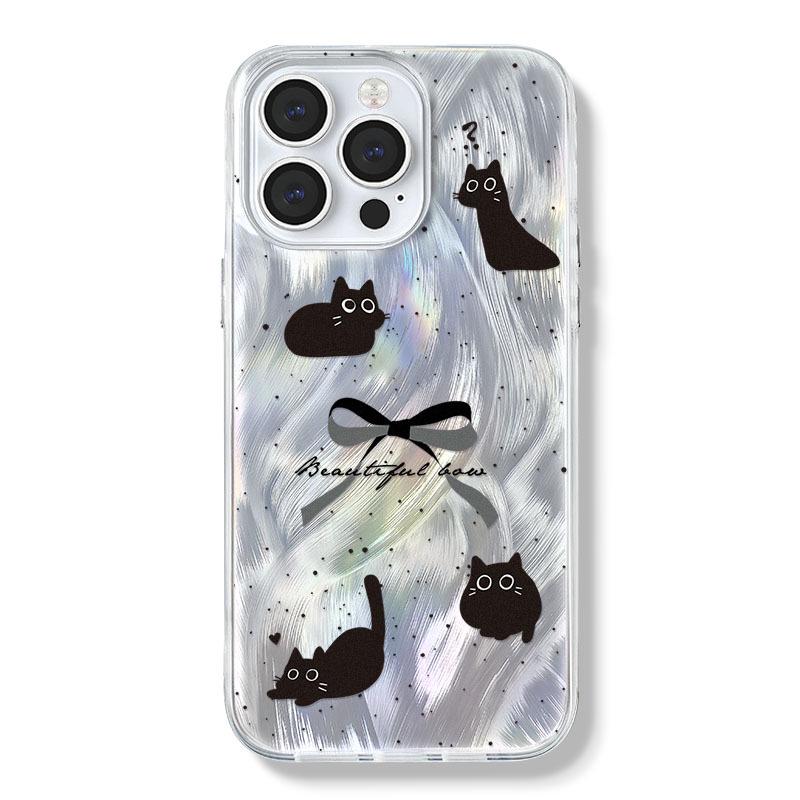 

Zhitai Apple iPhone 15 Pro Max Case: Transparent, Large Hole Design, Compatible with 13/14 Pro and Feather Yarn 12 Gen iPhone 16