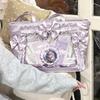 New Fashion Sweet Ita Bag Lolita Girl Transparent Shoulder Bag Women Large Capacity Ribbon Bow Tote Bag Cute DIY Display Handbag
