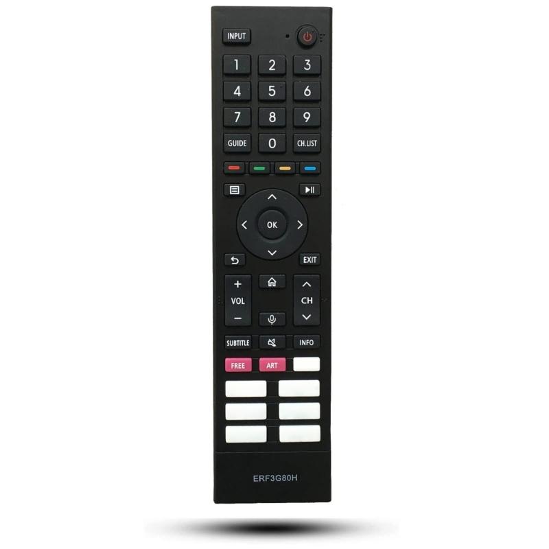 

ERF3G80H TV Remote Control Intelligent Chip Long Ranges Quick Response for ERF3A80H ERF3F80H TV Model 1