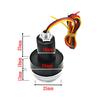 1Pc Waterproof Motorcycle Turn Signal Light Grip Handlebar Plug Indicator Lamp