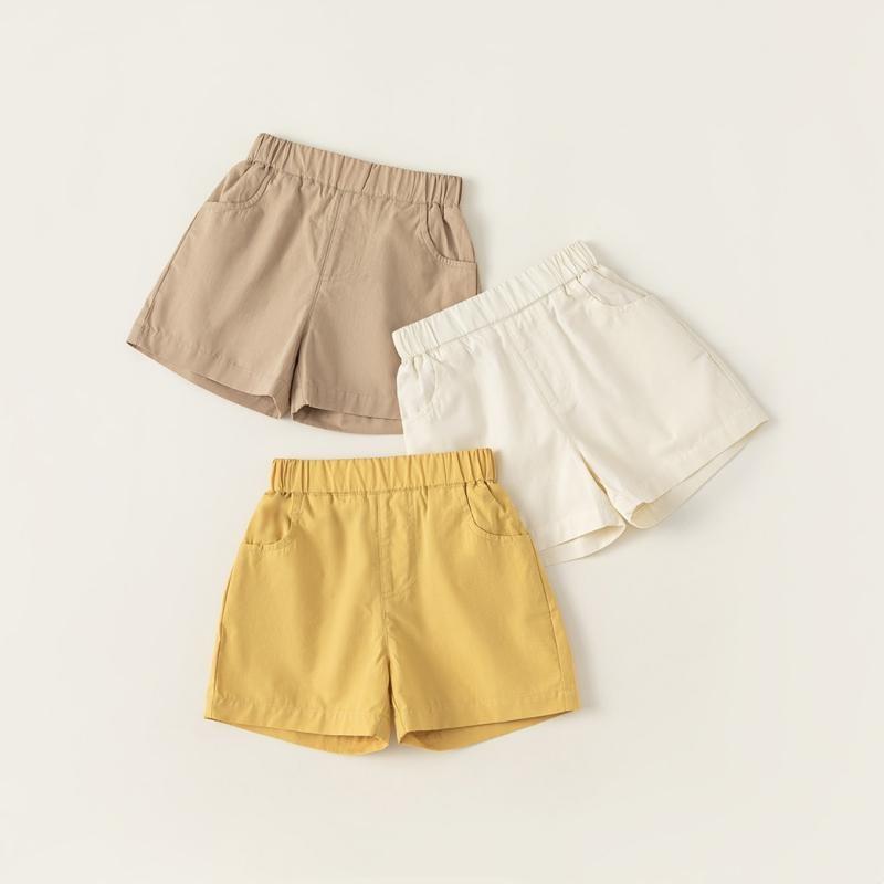 

Baby Shorts Pants Summer Korean Children s Shorts Casual Overalls For Kids Boy Loose Girls Pants Solid Color Toddler Trousers 100 білий