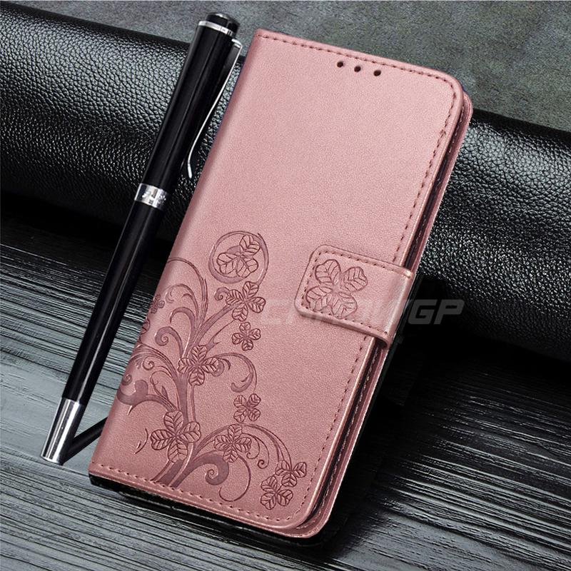 Luxury Flower Leather Wallet Case For OPPO Realme C3 C11 5 6 Pro 6i Reno 3 4 Pro Oppo A92 A72 A52 Soft Silicone Cover Fundas Coque