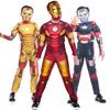 Tony Avengers Stark Adult Boy Superhero Costume Cosplay Outfit Jumpsuit