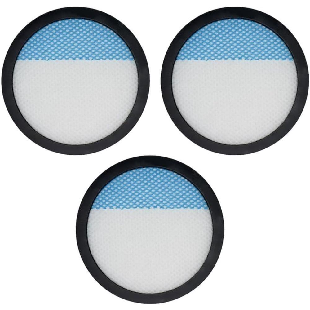 3-piece vacuum cleaner filter set, replacement parts for Hoover, ONEPWR, Evolve Pet, and Elite cordless upright vacuum cleaners BH53602V. Pack of 3