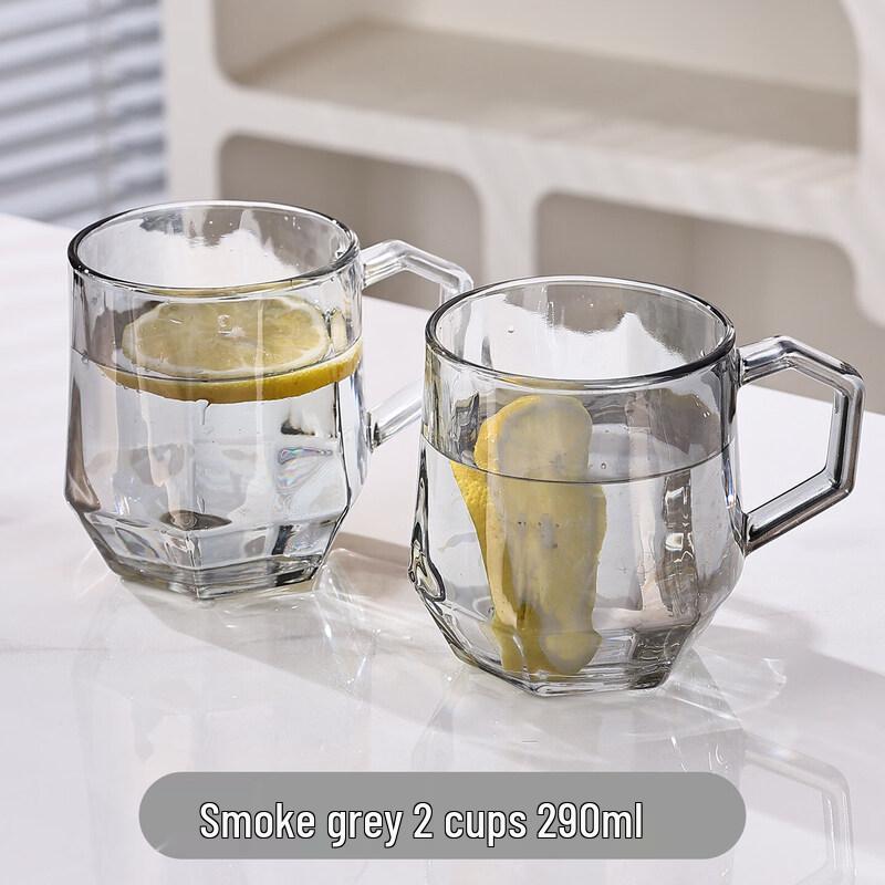 Qiwei Heat-Resistant Glass Cup Set with Handle