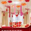 Ceiling Hanging Decorations: Wedding, Living Room, Bedroom, Boudoir Pendants & Fan Floral Ornaments