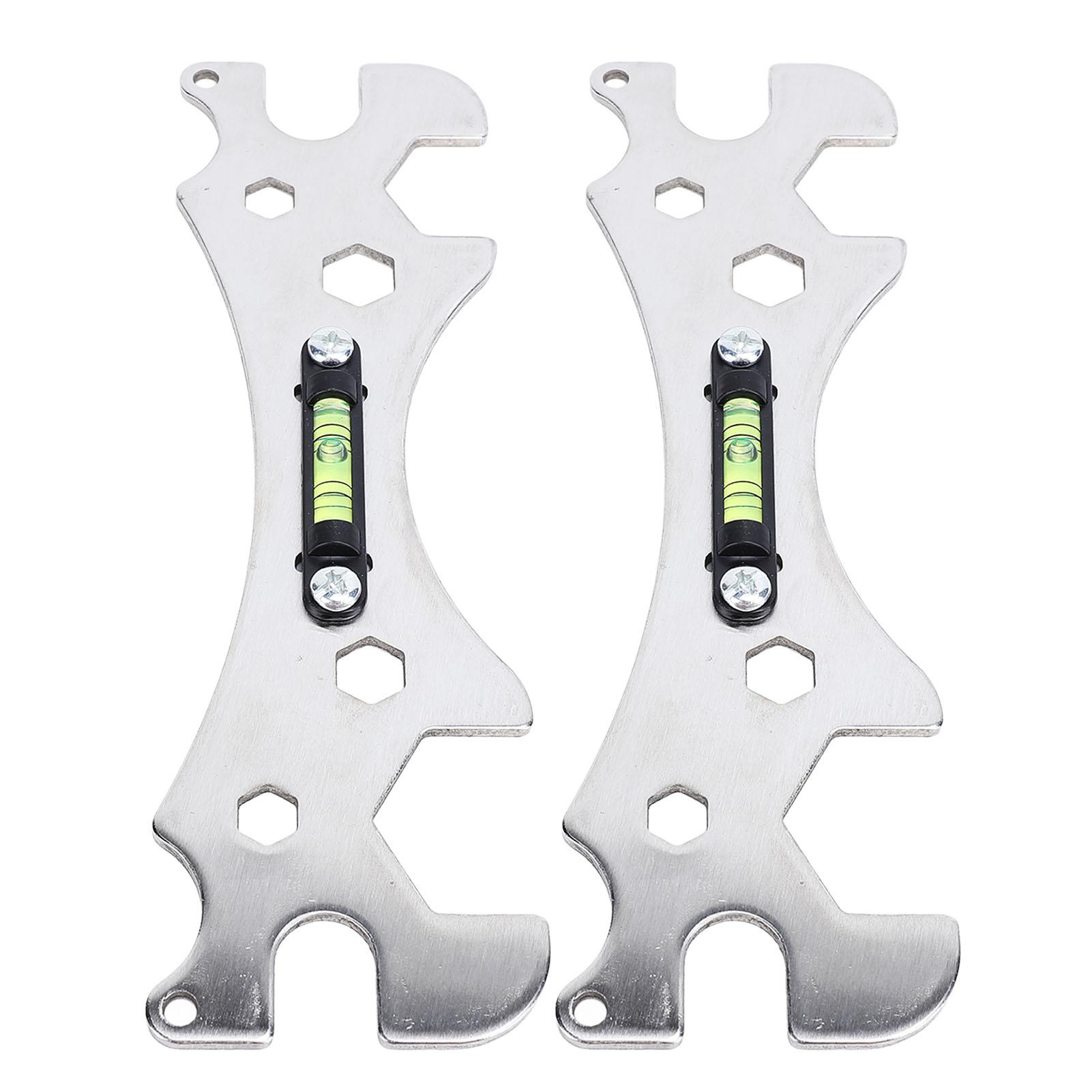 

2 шт. Инструмент-ключ для душа Многофункциональный Портативный Высокоточный Гаечный ключ для ремонта ванной комнаты для дома