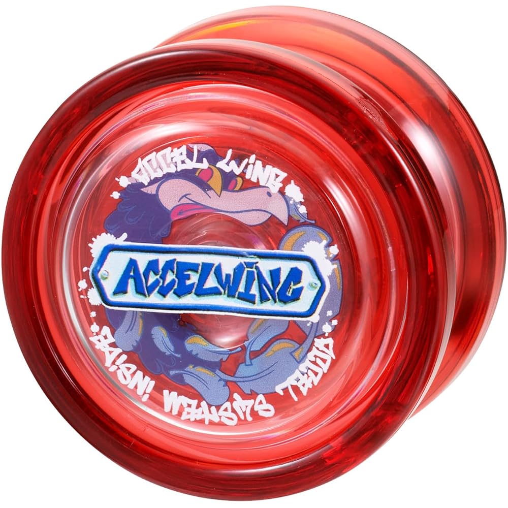 Bandai Hyper Yoyo Accel Axel Wing Scarlet Condor Toy with String and Bearing