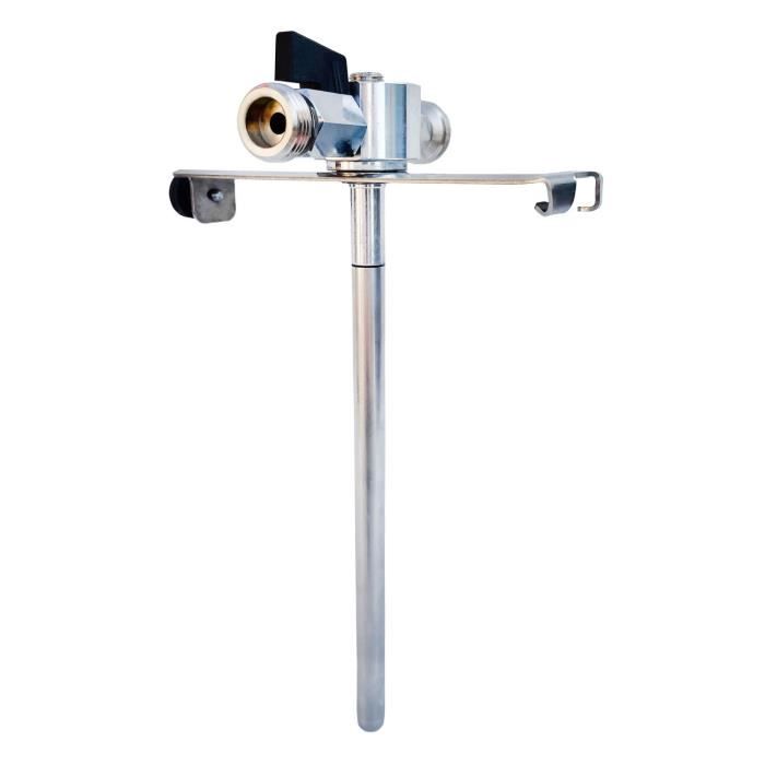 5-liter Adapter - ICH-ZAPFE.DE - Metallic Design - Shut-off Tap - Fresh Beer