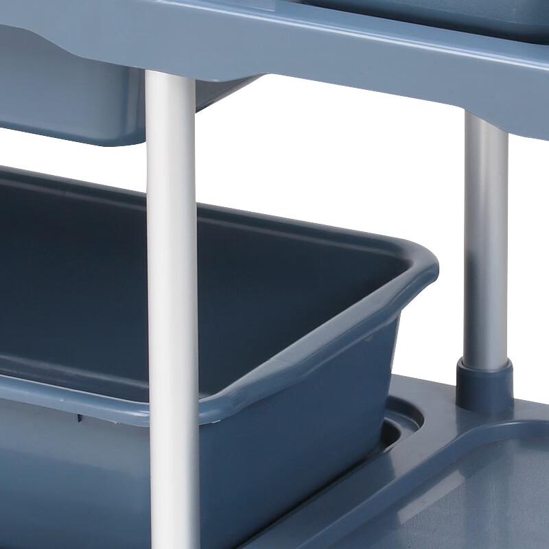 Gu Rou 3-Tier Mobile Restaurant Service Cart