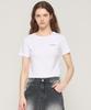 CARGOBROS FOR WOMAN Essential Logo Short Sleeve T-Shirt (White)