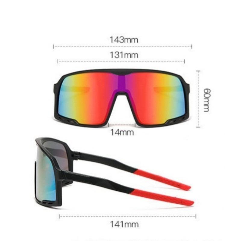 4Pcs UV400 Cycling Sunglasses Bicycle Shades Outdoor Sunglasses Bicycle Goggles Eyewear Bicycle Accessories