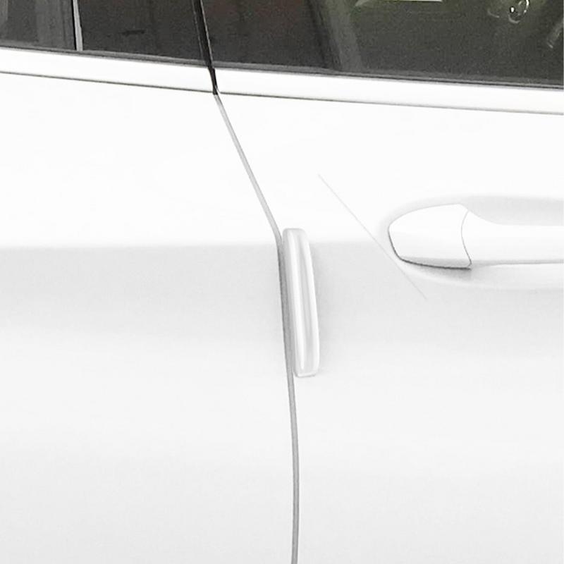 Universal Car Bumper Protector Car Bumper Protector Corner Guard Anti-Scratch Strips Sticker Black Anti-Collision Patch