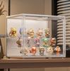 Figure Display 36cm Wide X 18cm Deep X 22cm Clear Display Case with UV LED Removable Magnetic Easy Large Acrylic Storage Case, High, Protection,