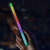 Rgb Голосовое управление Аудио Голосовое управление Музыкальный ритм Лампа Светодиодный атмосферный свет