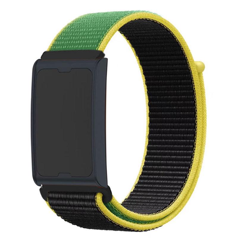 22mm 20mm Nylon-Schlaufenarmband für Amazfit Helio/Bip 6/Active 2/Balance 2 Armband im Flaggenstil für Amazfit GTR 4/GTS 4 mini