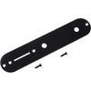 Banworks Guitar Control Plate 7.8mm (5/16") Steel Alloy Switch Control Plate for Squier Tele Electric Guitar JT/KZB-01 Black