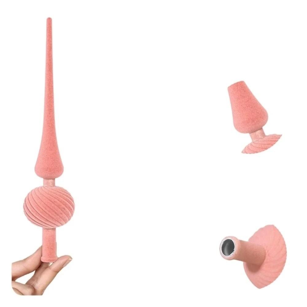 Gourd-shaped Christmas Tree Decoration Pointed Top Christmas Tree Ornaments Festive Atmosphere