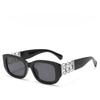 Baroque Fashion Square Sunglasses Women Uv400 Sun Glasses For Party And Street Style
