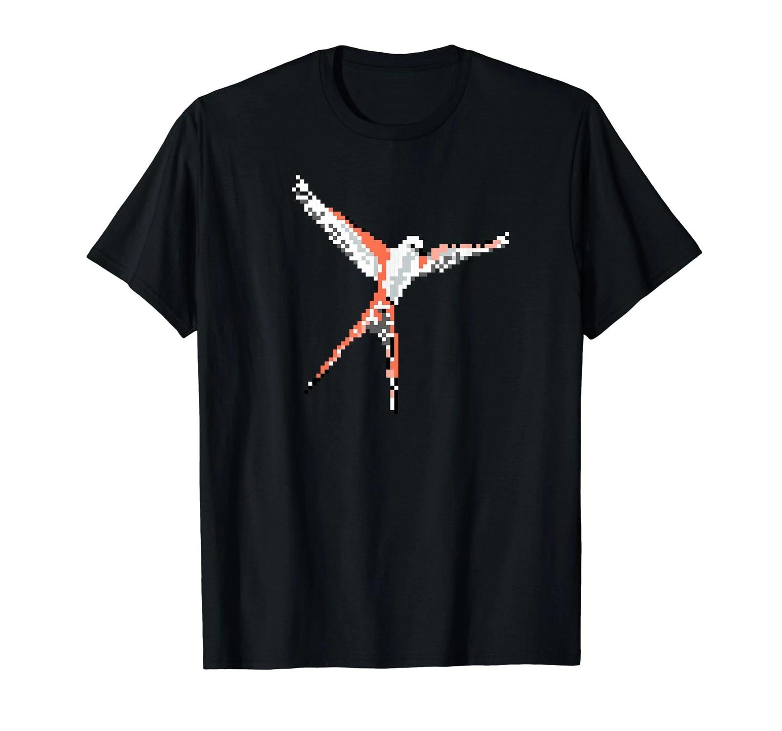 

Wingspan Bird Pixel Board Game Clothing Tabletop Game T-Shirt_ XL