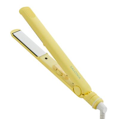 SALONIA Straight Hair Iron Playful Yellow 24mm