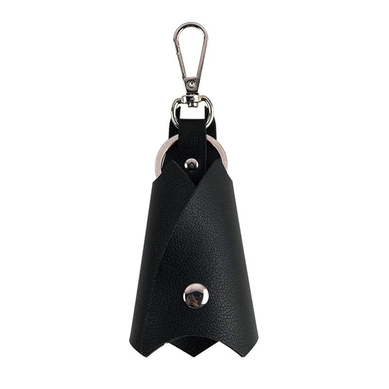 Pu Leather Trench Coat Shape Multifunctional Handmade Car Key Bag Multi-color DIY Pendant Keychain