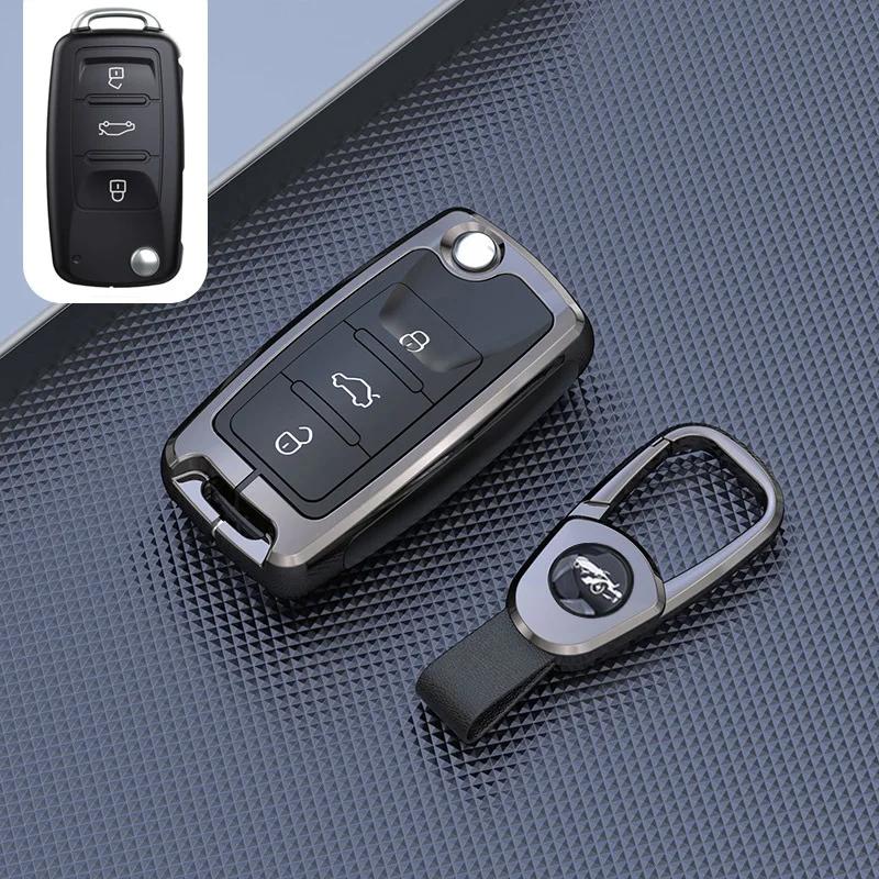Car Key Holder Case Cover For Vw Volkswagen Passat B8 Cc Polo Tiguan Golf 7 Golf8 Mk8 Mk4 For Skoda A7 A5 Octavia Superb Yeti