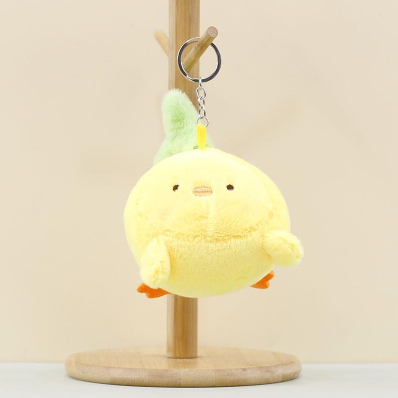 Adorable Plush Bunny Keychain Soft Pink Rabbit Toy Bag Charm 12cm Cute Gift