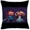 Home Decor Ghost Bridal Print Cushion Cover Halloween Pillowcase Car Chair Pillowcase Sofa Pillowcase 45x45cm Funda De Almohada