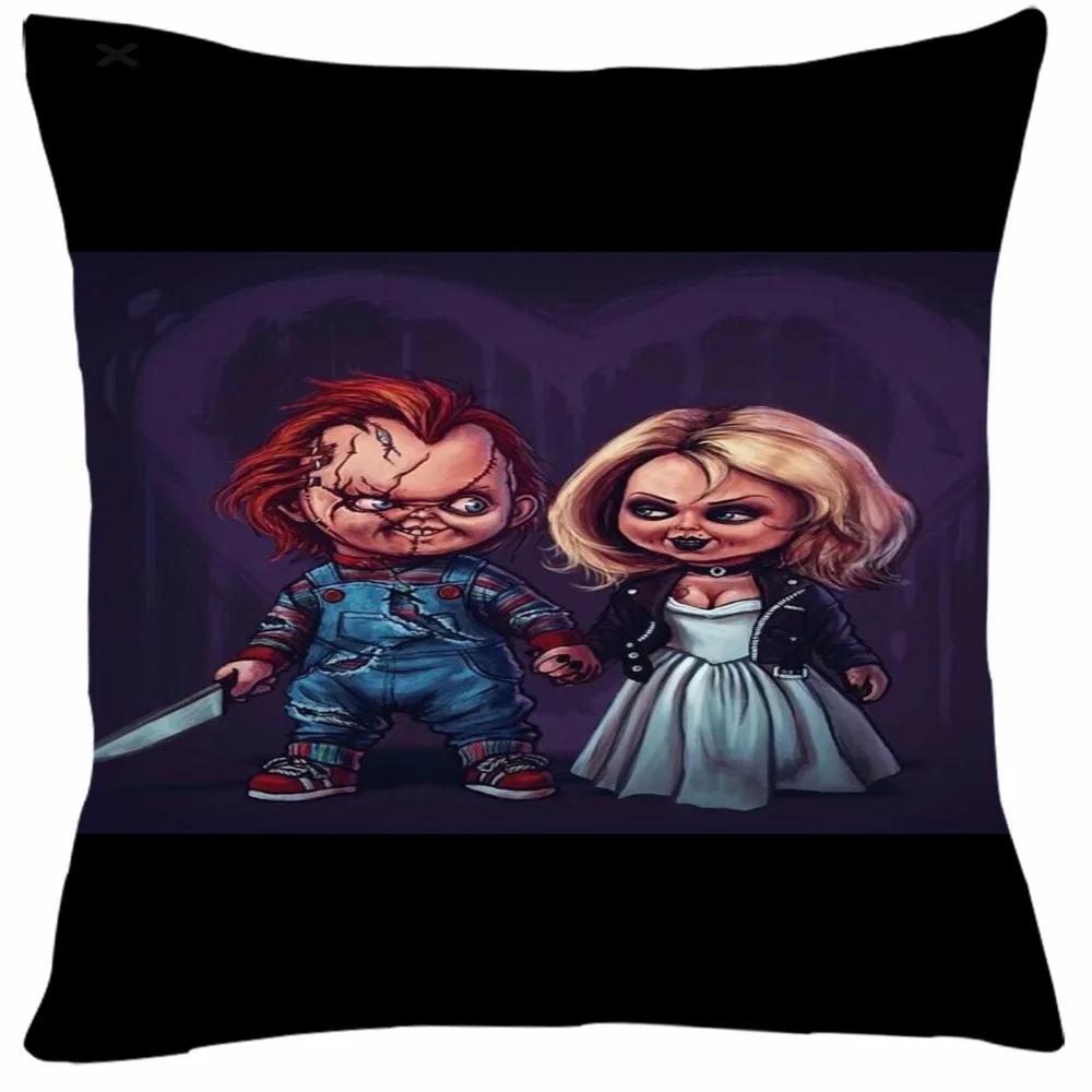 Home Decor Ghost Bridal Print Cushion Cover Halloween Pillowcase Car Chair Pillowcase Sofa Pillowcase 45x45cm Funda De Almohada