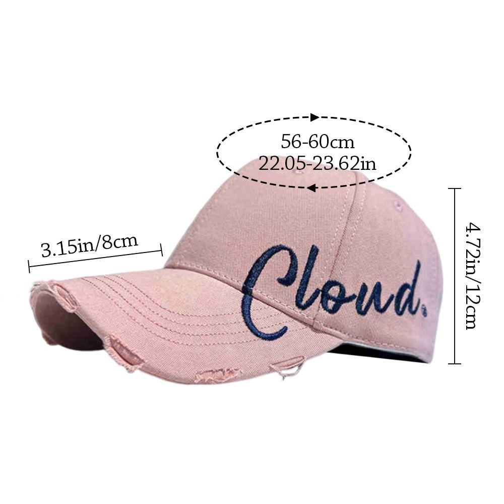 Fashion Big Circumference Summer Baseball Caps Vintage Adjustable Sunscreen Hats Breathable Casual Snapback Caps Men Women