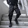 Fashion Multi Pocket Cargo Pants Men Y2K Tactical Techwear Ankle Pants Punk Style Casual Paratrooper Pants Pantalones