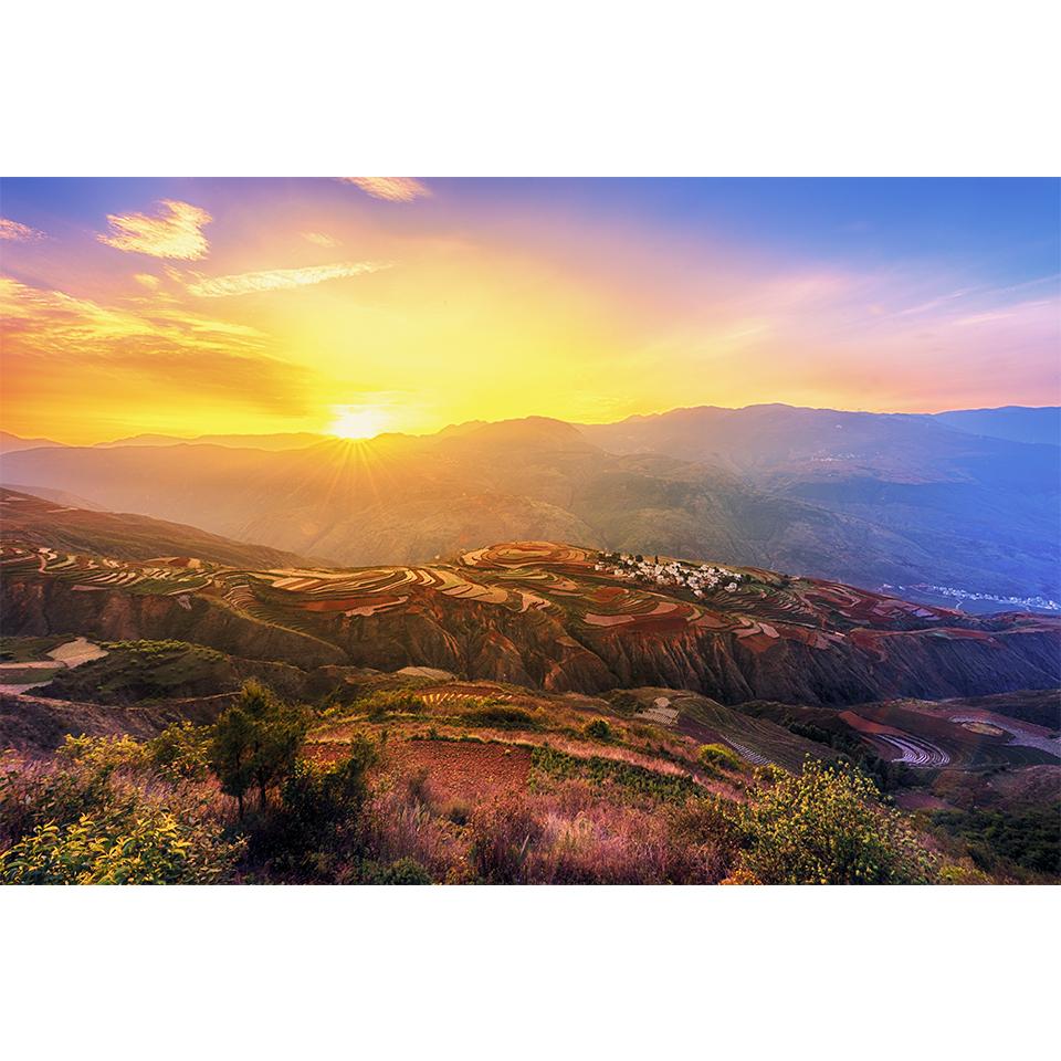 

DIY 5D Алмазная картина Пейзаж Стразы Мозаика Художественная картина Полное сверление Шип Подвесная картина Домашний декор Набор для вышивки крестом Full Round 20x30CM