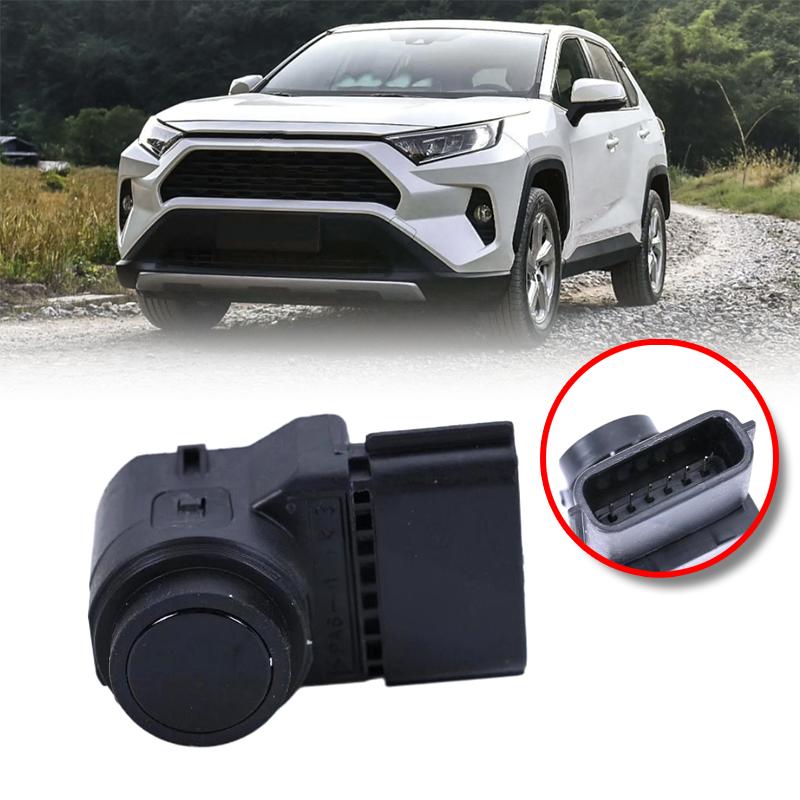 1PC Car Front Rear Parking Sensor Black Left Right Parking Sensor For Toyota Yaris RAV4 Corolla Replacement 4ML061ADA Auto Parts 4ML061ADA