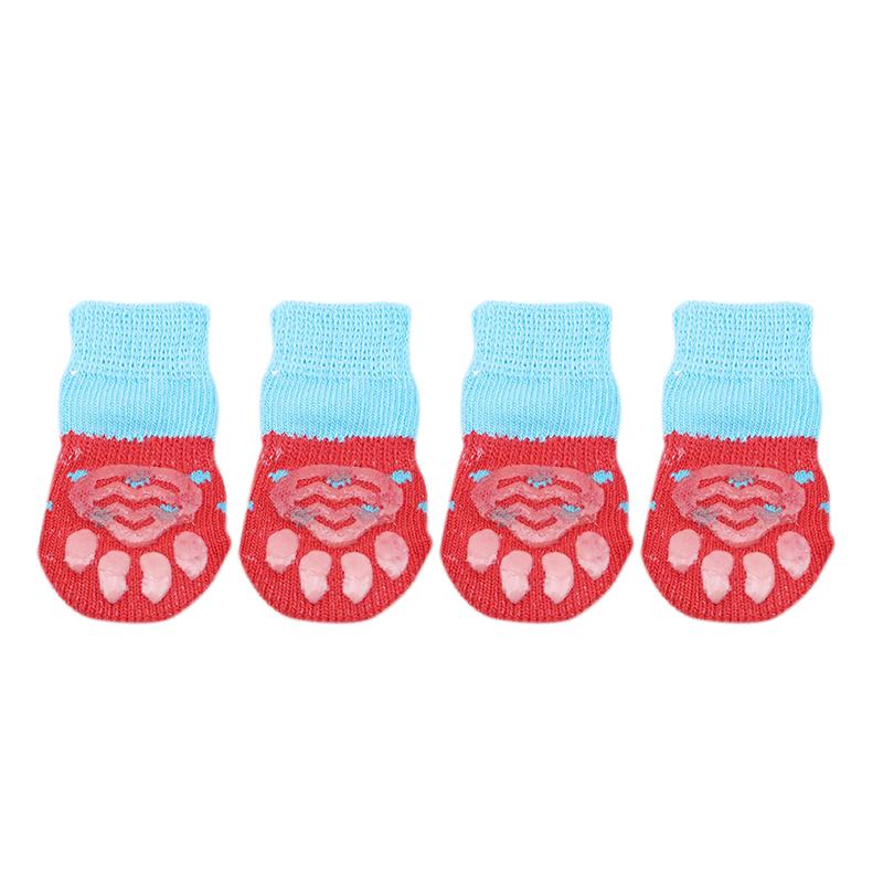 

New Fashion Pet Dog Puppy Cat Shoes Slippers Non-Slip Socks Pet Cute Indoor For Small Dogs Cats Snow Boots Socks