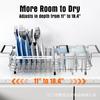 Sink Telescopic Drain Basket Dishwasher Tableware Storage Rack Drain Rack Household Fruit and Vegetable Rack