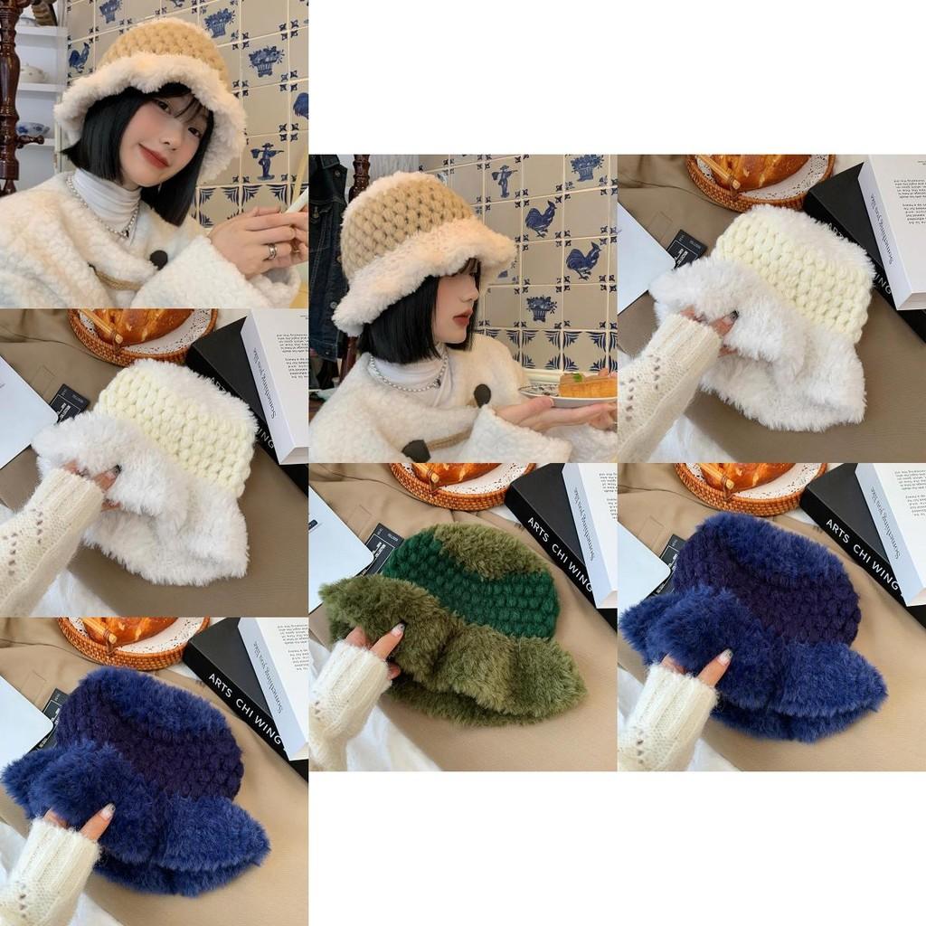 Fashionable Women's Winter Bucket Hat Large Brim Cozy And Windproof