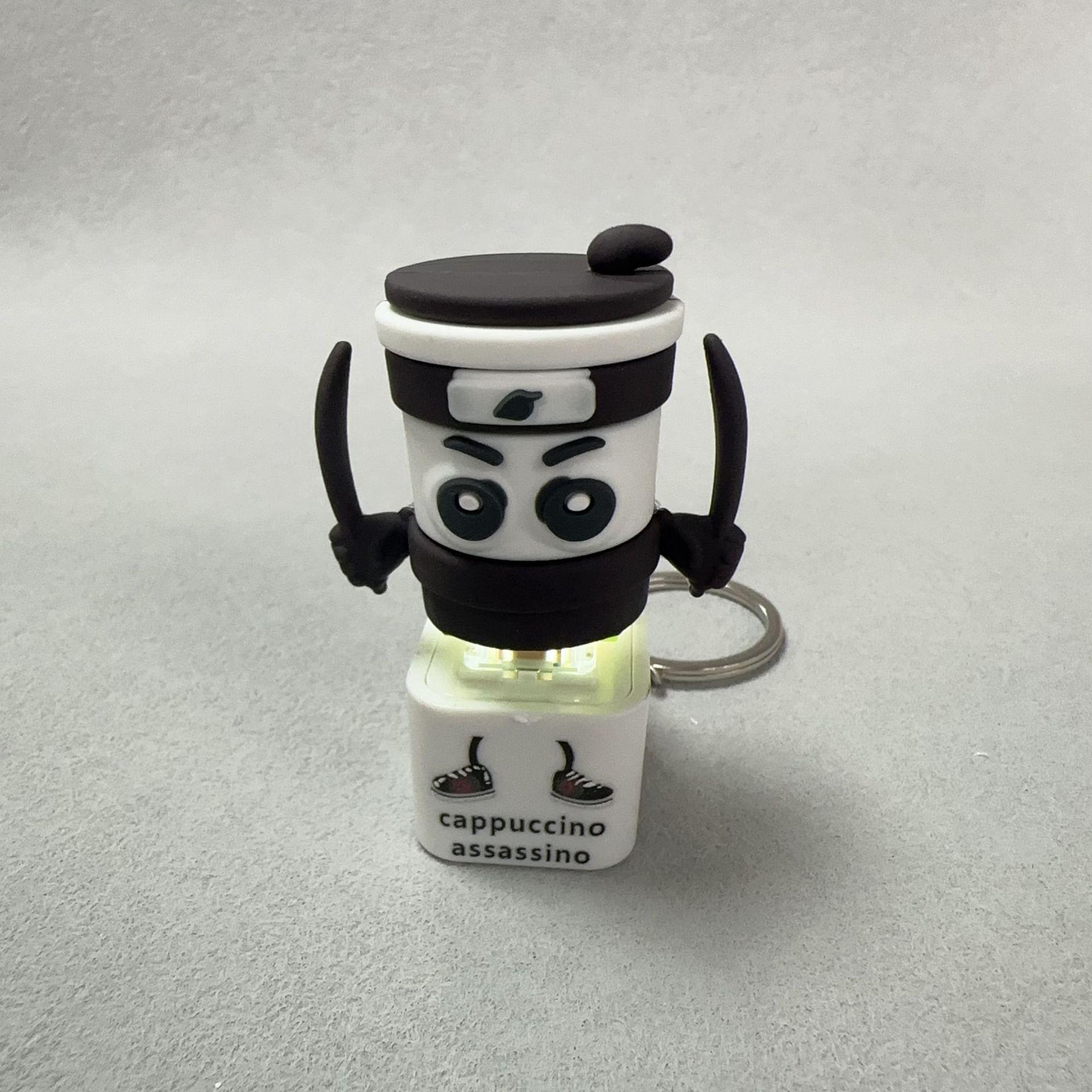 

Шарнирный деревянный брелок Шань Хай Цзин: Фигурка ТунгТунга Сахура с кнопкой языка