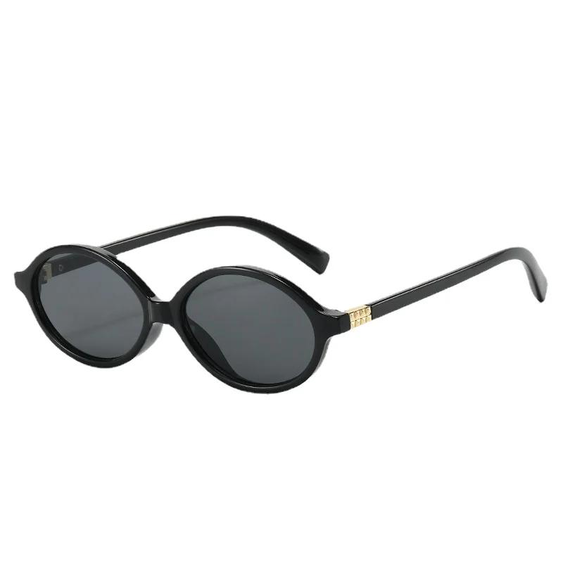 Women High Grade Sun Glasses  New Fashion Oval Small Frame Sun Eyewear Vintage Luxury Designer Sunglasses Wholesale Gafas