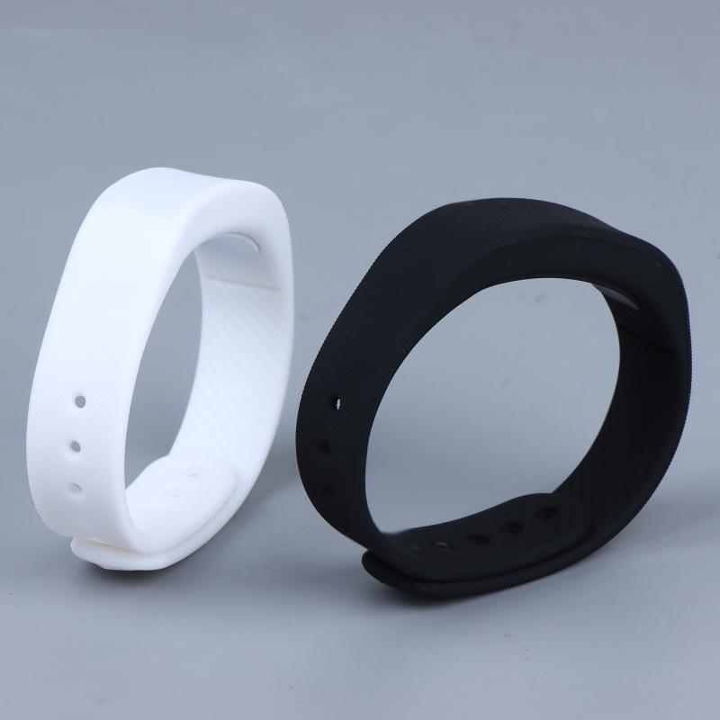 LED Digitale Weckeruhr Armband mit einstellbarem, Snooze-sicherem Alarm und Laufschrittzähler, Wasserdicht, Vibrationsalarm