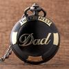 Timeless Treasure - Precision Quartz Pocket Watch With Elegant Chain, A Perfect Fathers Day Gift For Dads - Durable And Stylish