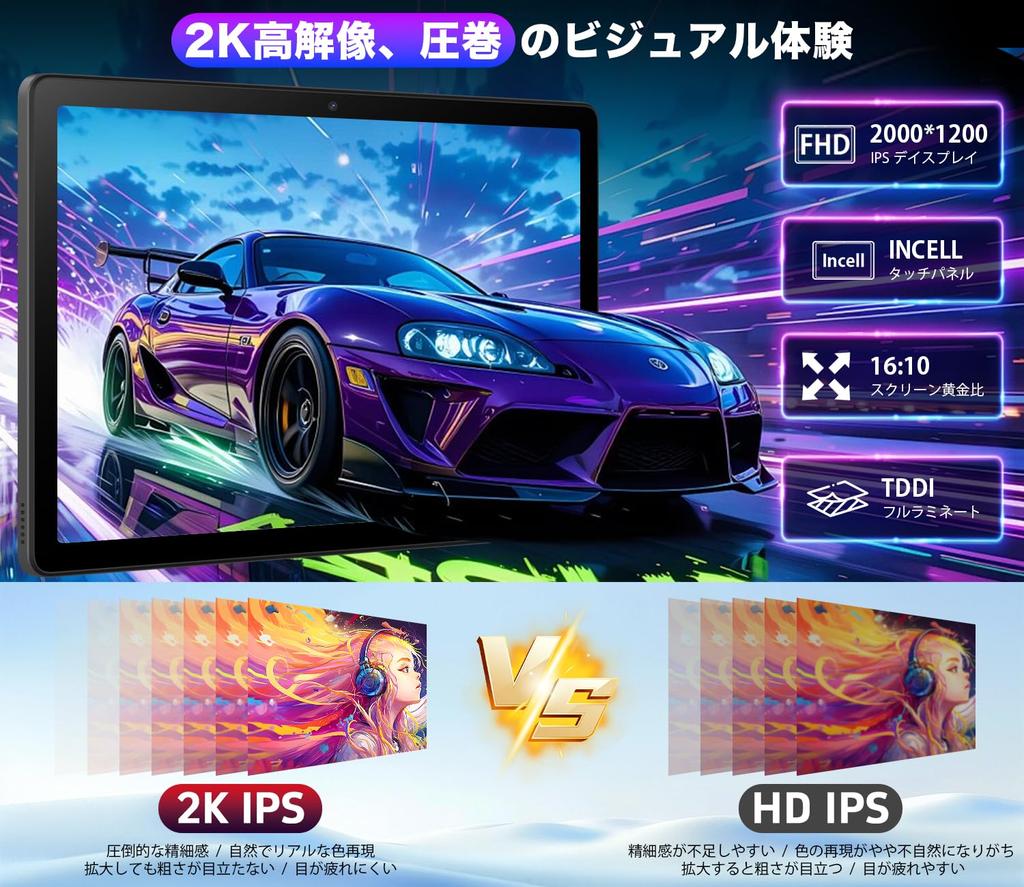 16 Large Screen Coming in Android Tablet with 2K 7000mAh Widevine L1 AI Face Split FM GMS and Technical Approval This tablet is ideal for watching and