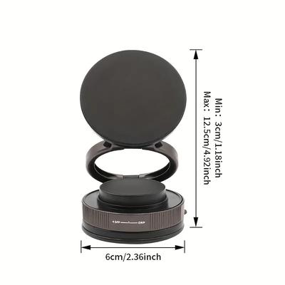 360° Rotating Magnetic Car Phone Holder Foldable & Retractable Universal Compatibility with iPhone 16/15/14/13/12 Non-Waterproof