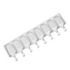 Kingsie Silicone Popsicle Maker, 8-Cavity Popsicle Mold, Ice Cream Mold, for DIY Confectionery, Home Use