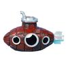 Hollow Submarine Fish Tank Decoration Aquarium Shrimp Hideout Small Fish Breeding Cave Shelter for Shrimp Betta Lizards