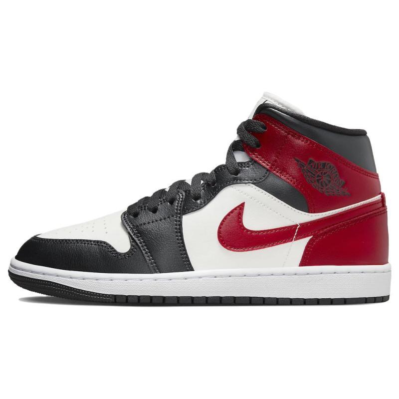 

Jordan 1 Mid Gym Red Off Noir Women s Jordan BQ6472-160 35.5