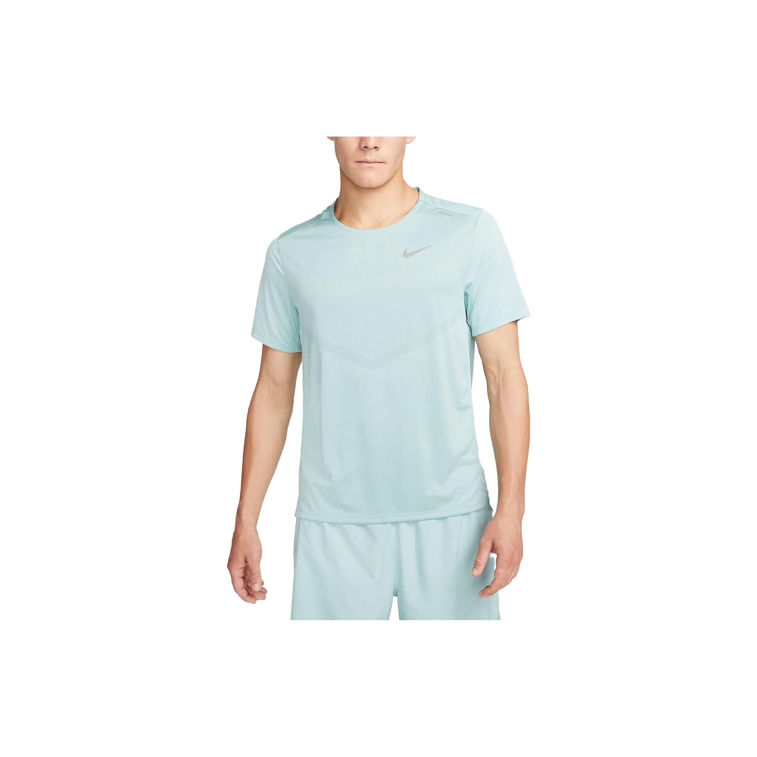 Nike Dri-FIT Rise 365 Short-Sleeve Running Top  Green  Men s CZ9185-310 XXL