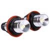 2 Stück 5W Weiße LED Angel Eyes Halo Ringlicht Lampenbirnen für BMW E39 E60 E53 E63 E66 Scheinwerfer