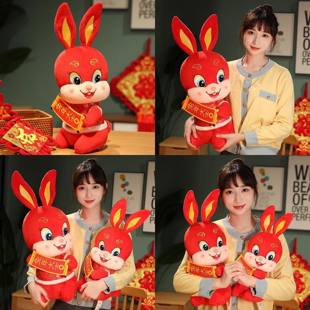 15 Cheerful Inch Rabbit Stuffed Animal Toy Great For New Year And Birthday Celebrations Stylish Plush